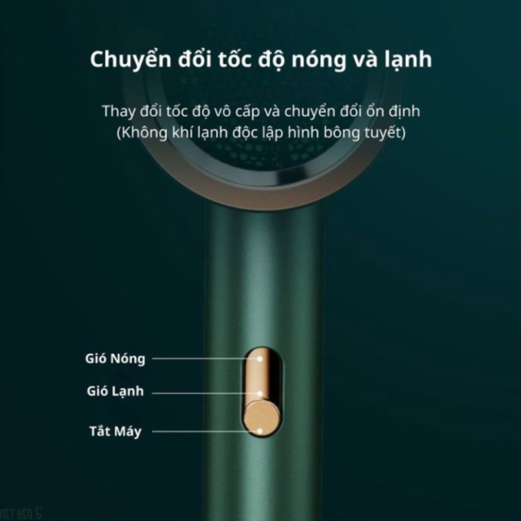 Máy sấy tóc 2 chiều nóng lạnh công suất lớn 2300W, có 3 chế độ sấy, tạo kiểu tặng kèm đầu sấy ( didooglt ) | BigBuy360 - bigbuy360.vn