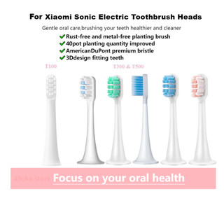 4 / 8 / 12 Cái / Sét - Đầu Bàn Chải Đánh Răng - T100 / T300 / T500 / T700 Cho Bàn Chải Điện