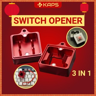 Switch Opener Kim loại nhôm 3in1 | Mở Switch Cherry, Kailh Box | Hỗ Trợ Mod/Lube Switch | Custom bàn phím cơ