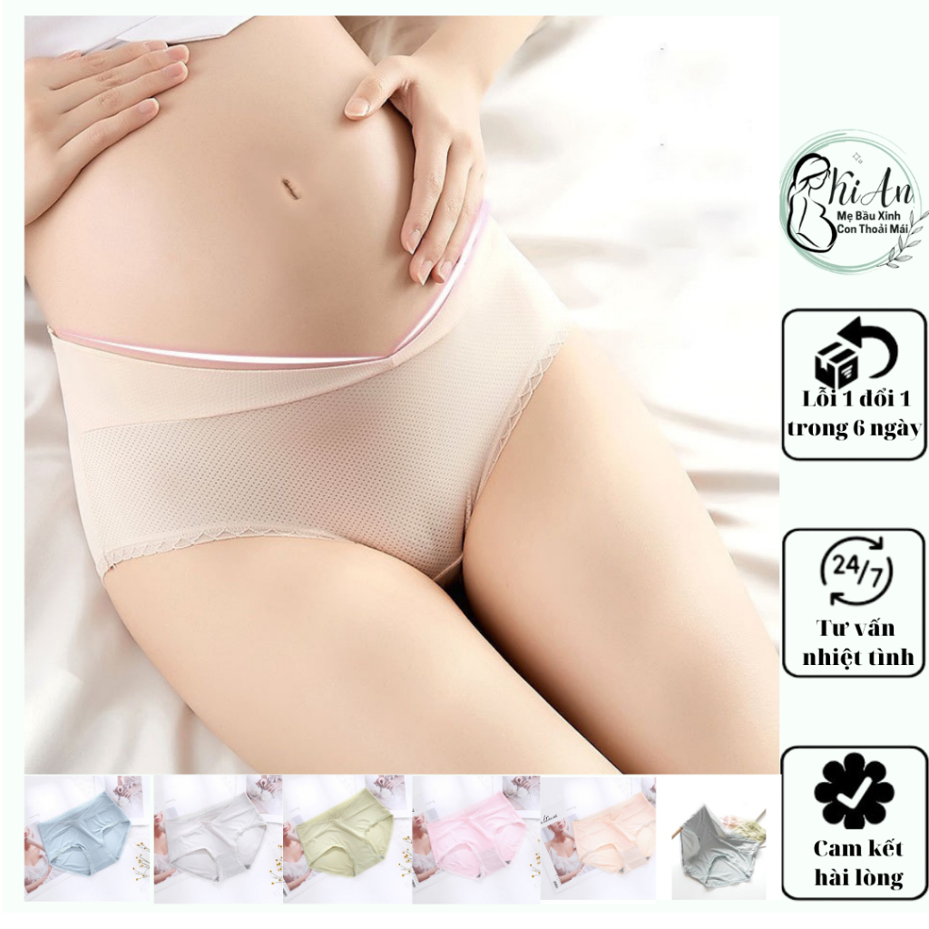 Quần lót bầu Ki An 9090 thông hơi cao cấp chính hãng 💯%cotton kháng khuẩn thấm hút mồ hôi☘️co giãn 4