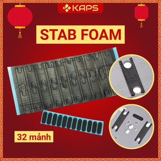 Bộ đệm Stabilizers 32 mảnh | Foam Stabilizers | Đệm Stab Dán PCB bàn phím cơ | Đệm Stab | Mod Band Aid Stab | Foam Stab