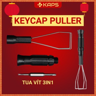 Key puller 3in1 | Dụng cụ hổ keycap bàn phím cơ | Keycap puller | Đầu nhổ bằng thép | Gắp keycap, tháo keycap