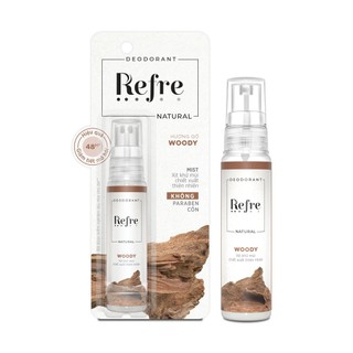 Xịt Khử Mùi Refre Natural 30ml