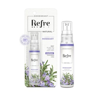 Xịt Khử Mùi Refre Natural 30ml