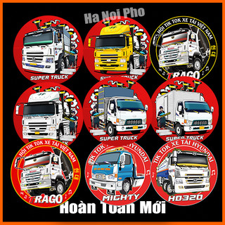 Combo 15 tem xe tải hyundai đầu kéo, tải thùng hd320, hd210, hyundai mighty f150, đầu kéo hd1000
