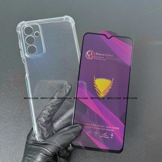 Ốp lưng và cường lực Samsung Galaxy M23 5G - loại trong suốt chống sốc bảo vệ camera TSCS