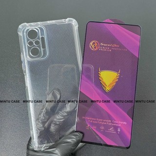 Ốp và cường lực Xiaomi Redmi Note 10 Pro - Loại trong suốt chống sốc bảo vệ camera