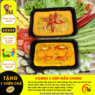 Bếp Chú 7 - Combo 2 Hộp 500g Đặc Sản Mắm Chưng Cá Linh Thơm Ngon Chuẩn Vị Việt - Hàng nóng mỗi ngày - Hỏa tốc TPHCM.