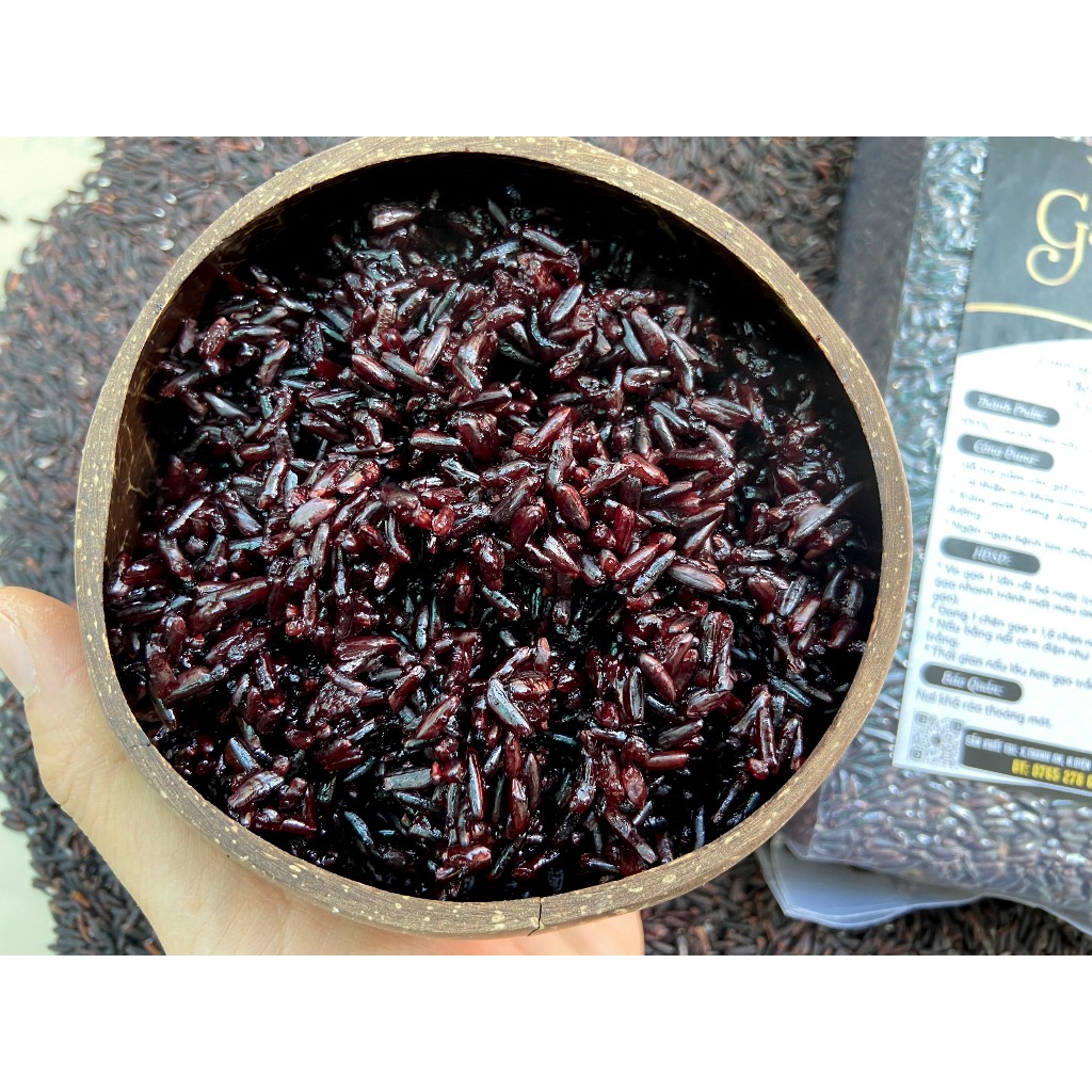 Gạo Lứt Đen Điện Biên 1kg | BigBuy360 - bigbuy360.vn