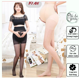 Quần tất bầu SK Angel 5d siêu thật chân Ki An, quần tất bầu hàng mỏng cao cấp ko xước ko nhăn🌱quần tất bầu mỏng full hộp