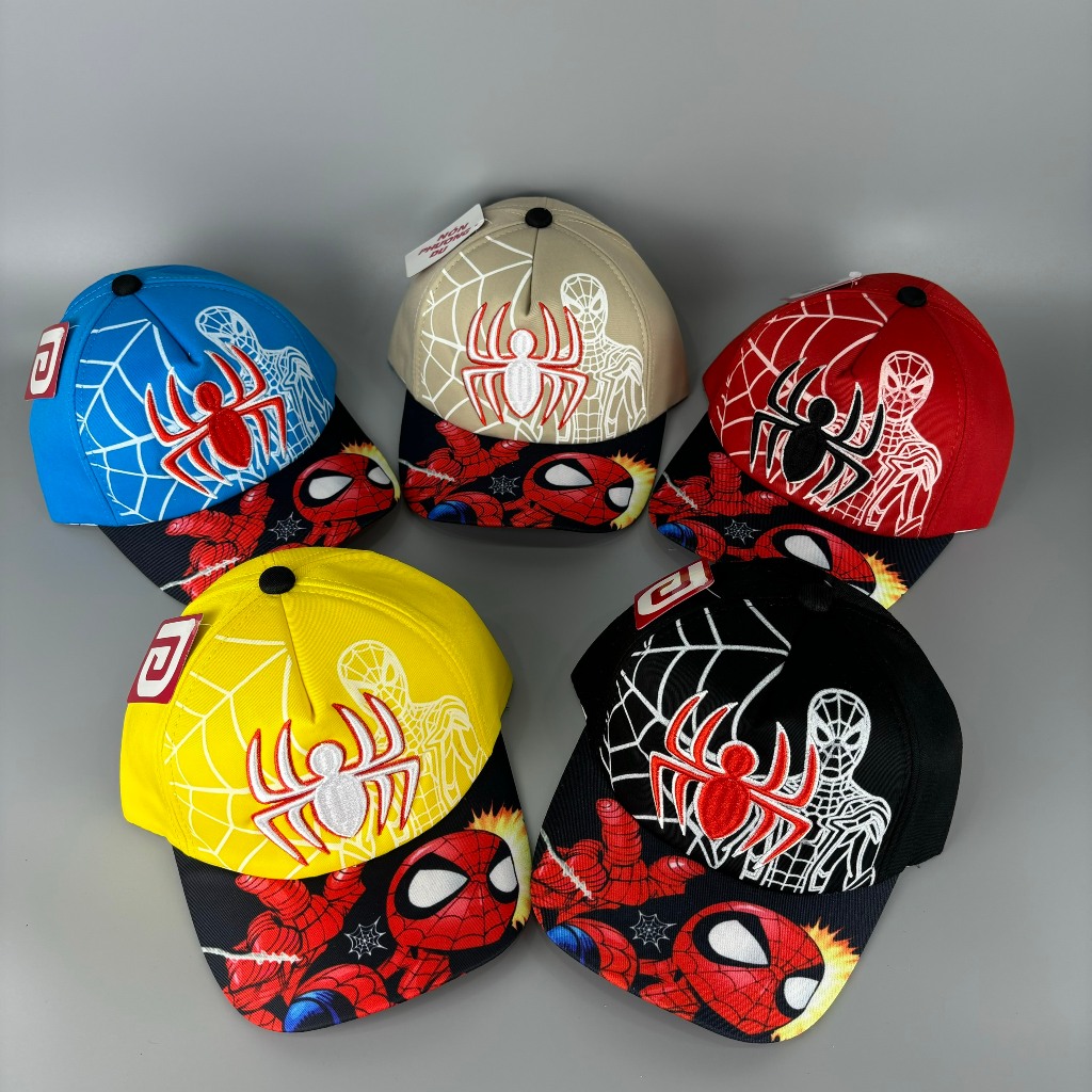 Nón kết spiderman bé trai, Mũ lưỡi trai siêu nhân nhện