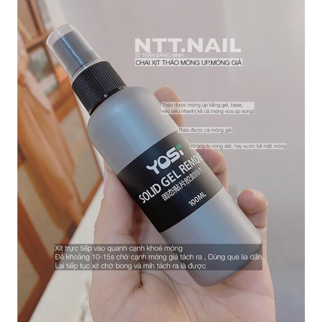chai xịt tan keo 100ml