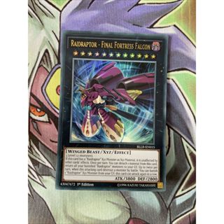 [ Dưa Hấu Yugioh ] Lá thẻ bài Raidraptor Final Fortress Falcon - ultra rare - Tặng bọc bài nhựa bảo quản