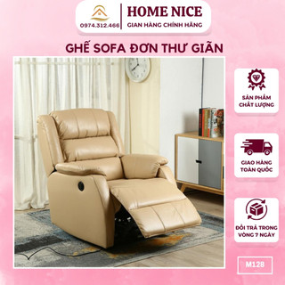 Ghế Sofa đơn ngả lưng thư giãn, Ghế giám đốc, Ghế Nail Mi ghế sofa lười, ghế sofa phòng khách, ghế sofa đơn M128