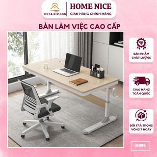 Bàn làm việc, bàn học sinh cao cấp nâng hạ chiều cao, bàn làm việc cao cấp