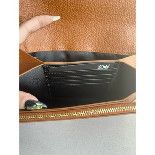 Túi Versace auth sale (nâu ,trắng)