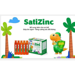 Sati ZinC bổ sung kẽm cho cơ thể- giúp trẻ ăn ngon, tăng sức đề kháng