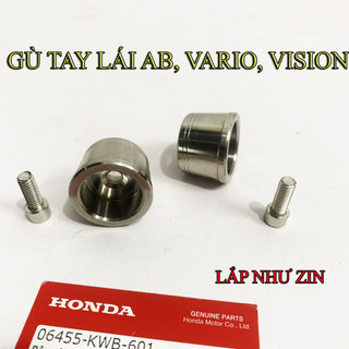 GÙ TAY LÁI SALAYA  AB 150   160 - VARIO 160 - VISION - INOX 304  LẮP NHƯ ZIN,giá 1 đôi  