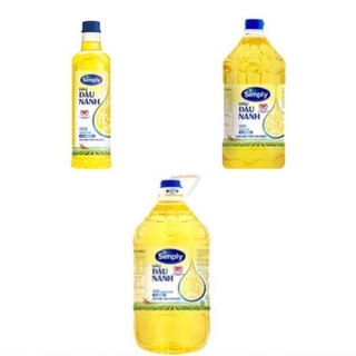 Dầu đậu nành simply chai 1l/2l/5l