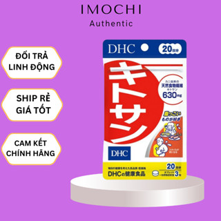 Viên uống Giảm mỡ bụng Chitosan DHC Nhật Bản 60 viên 20 ngày giúp cân đối