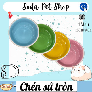 Chén Sứ Tròn Cho Hamster