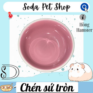 Chén Sứ Tròn Cho Hamster