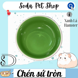 Chén Sứ Tròn Cho Hamster