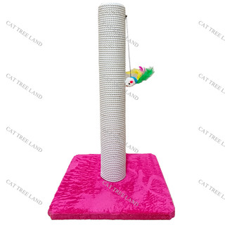 TRỤ CÀO MÓNG (CATTREE) BẰNG GỖ CHO MÈO 54.70.86 - NHÀ CÂY CHO MÈO CÀO MÓNG
