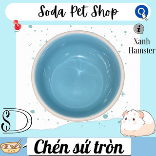 Chén Sứ Tròn Cho Hamster