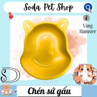 Chén Sứ Gấu Cho Hamster