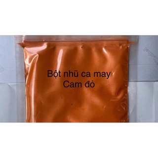 Bột Nhũ Màu Cam Đỏ 100 G Trang Trí