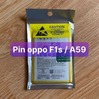 Pin blp601 điện thoại oppo f1s/ a59 / a1601 zin máy có siu dán sau pin
