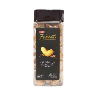 [DATE MỚI] Hạt Điều Cao Cấp Coop Finest , Nguyên Vị , Muối , Lụa 650g - Tết