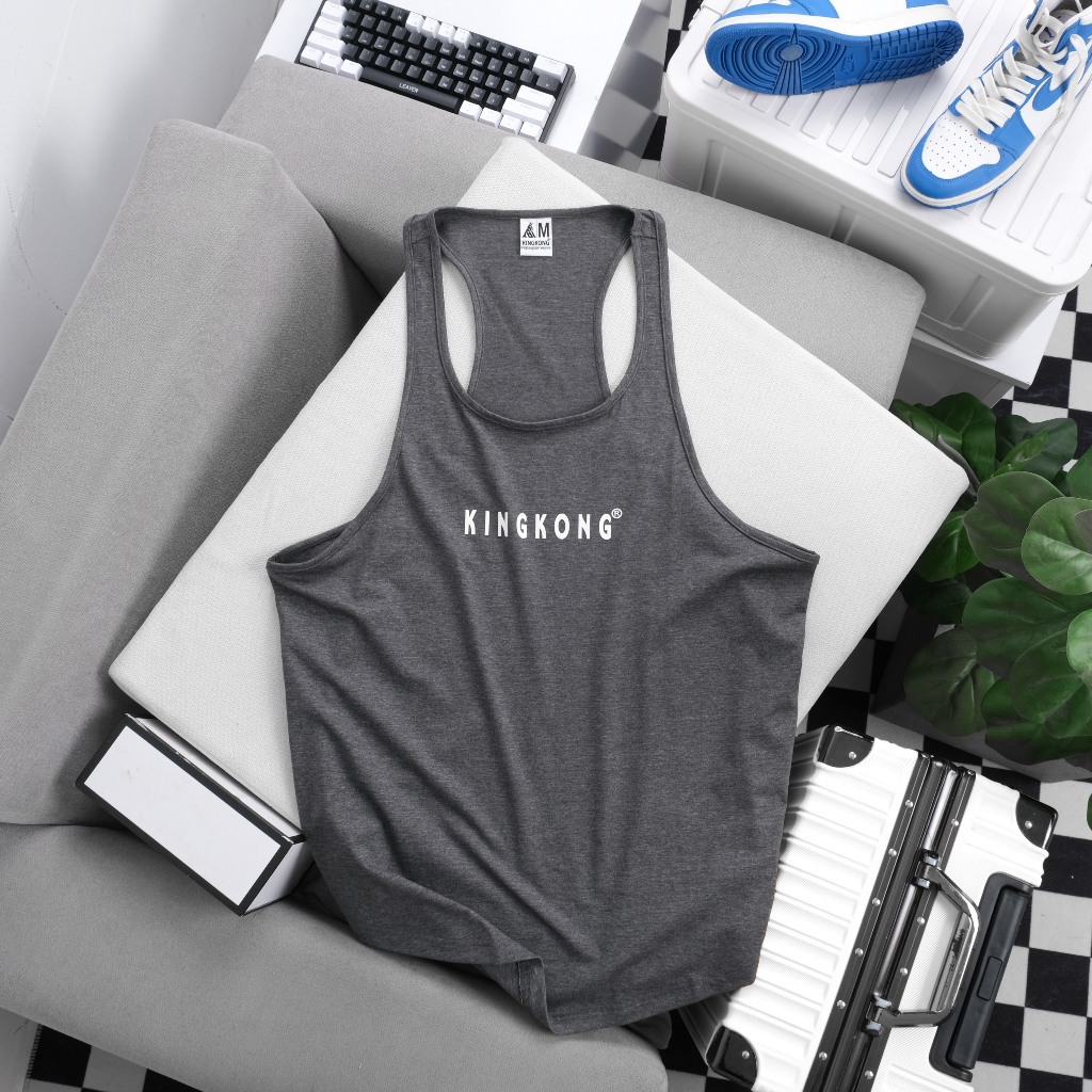 Áo TankTop Ba Lỗ Tập Gym Thể Thao - Local Brand TB KINGKONG SPORT WEAR