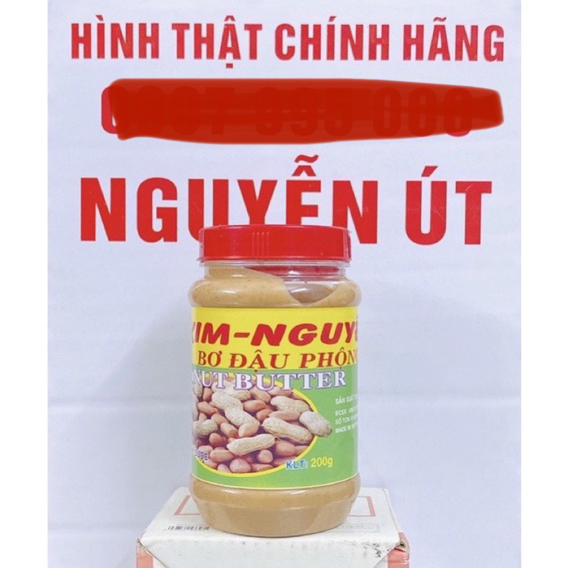 Bơ đậu phộng kim nguyên 200g