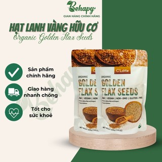 Hạt lanh vàng hữu cơ - c'lavie 200g