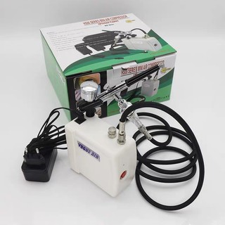  Máy Phun Sơn Vogue Air - Máy Nén Khí Mini Kèm Súng Phun Sơn Airbrush HS08 