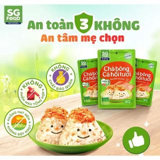 Chà bông Cá hồi tươi ngon cao cấp SGFood 35g