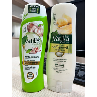Date 2026 - Bộ dầu gội xả Vatika chiết xuất tỏi 700ml -xả 400ml