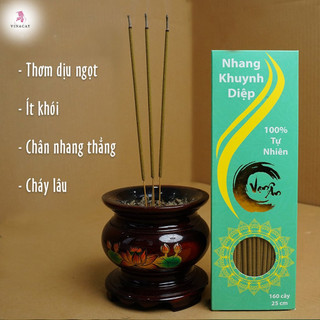 Combo 3 hộp nhang lá khuynh diệp Vinacay kích thước 38cm