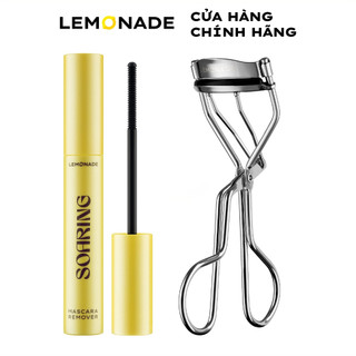 Combo Lemonade Soaring Mascara Remover 6ml & Kẹp mi cong lâu 22g