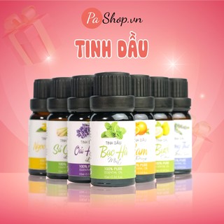 Tinh dầu thiên nhiên Pashop nhập khẩu Ấn Độ nguyên chất 100% đã được kiểm định COA (10ML)