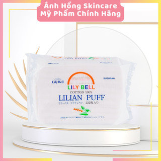 Bông tẩy trang Lily Bell Lilian Puff 222 miếng