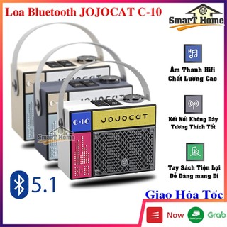 Loa bluetooth mini jojocat c10 thiết kế độc lạ mới nhất 2024 - loa bluetooth decor c10 tích hợp bluetooth 5.1