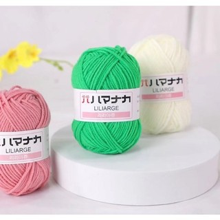 COMBO 2 CUỘN _Len cotton hàn 25gram