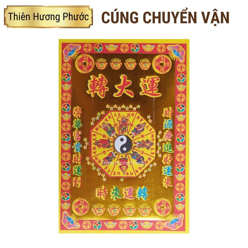 Cúng chuyển vận 1 lá linh phù