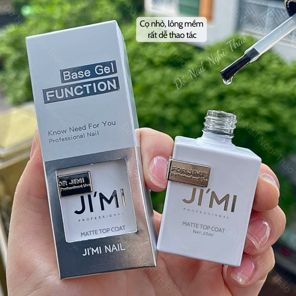 Top lì không lem JIMI 20ml cao cấp Nghi Thảo
