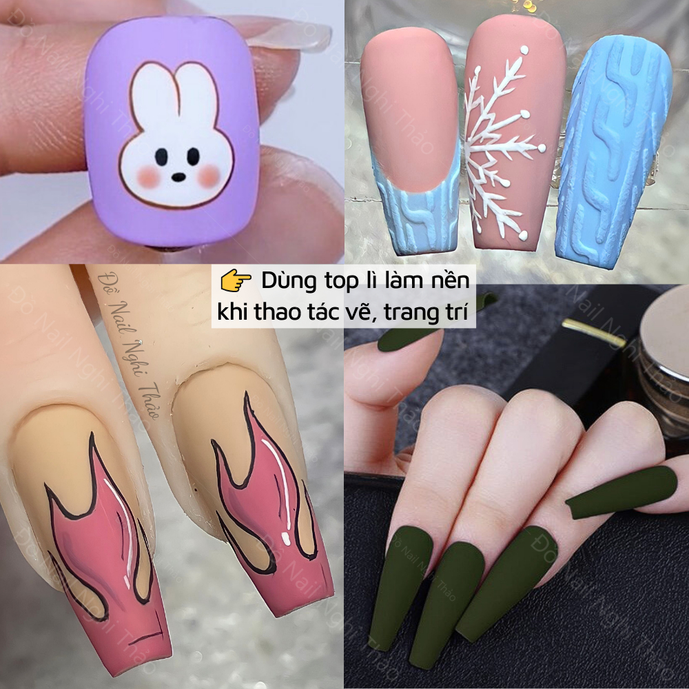 Top lì không lem JIMI 20ml cao cấp Nghi Thảo