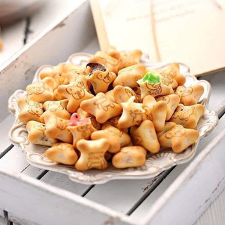 Bánh gấu nhân kem mix vị 500gn