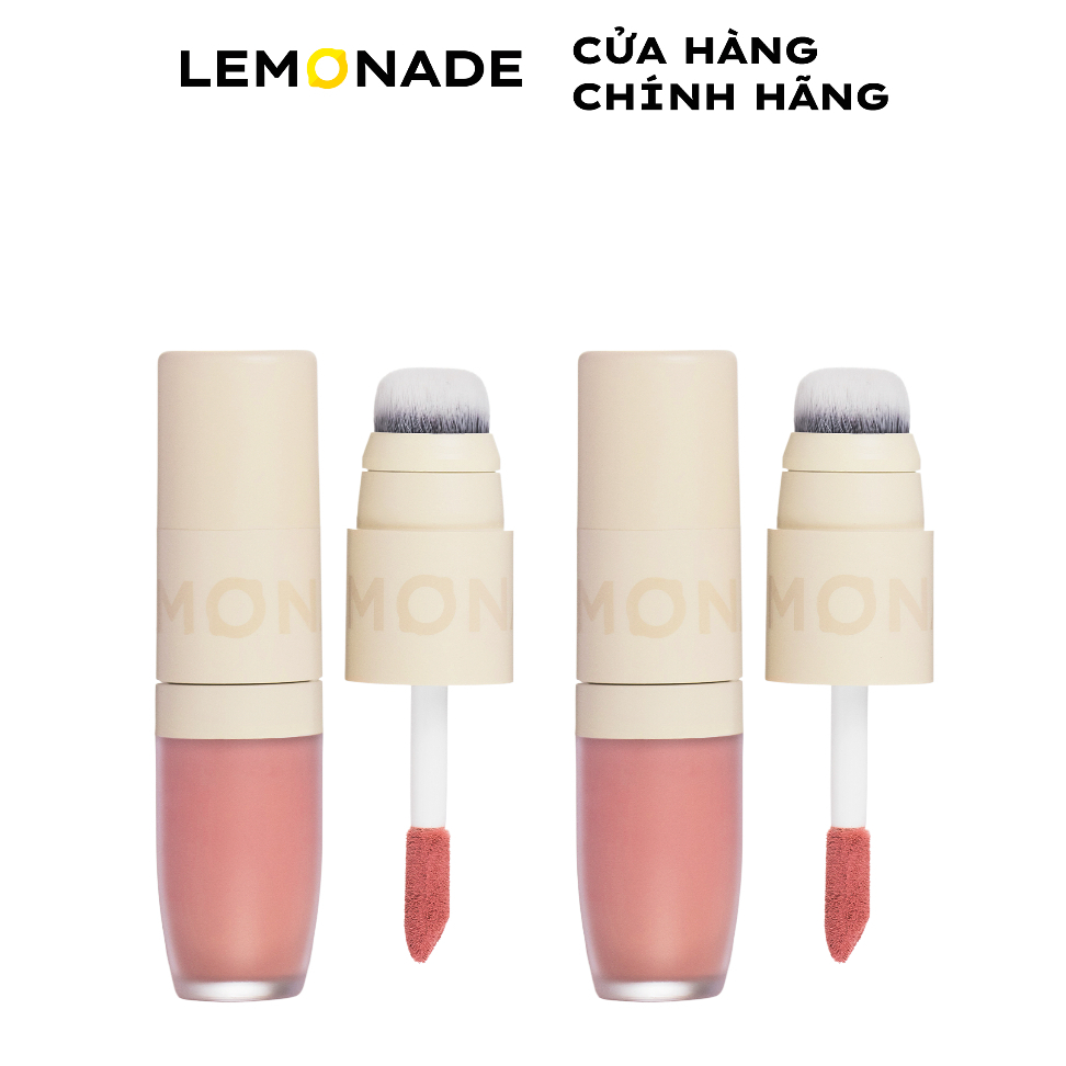 Combo 02 Má kem mịn lì thuần chay Lemonade Perfect Couple Blush 5 Years (8.5gx2)